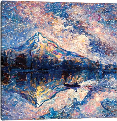 Mountain Retreat Canvas Art Print - Jeff Johnson