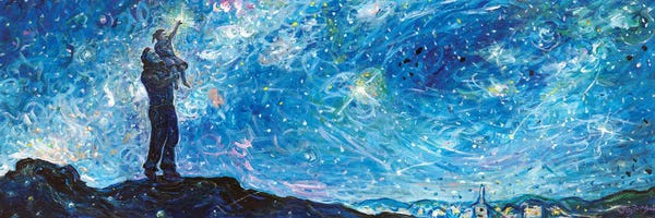 Night Sky: Salt And Light by Jeff Johnson