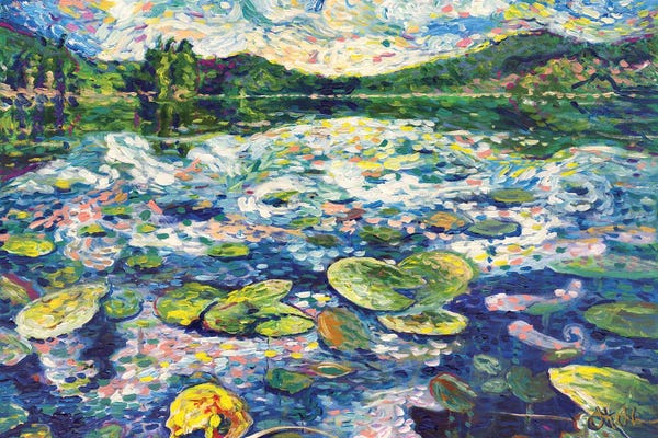 Water Lilies: Be Kind To Yourself by Jeff Johnson