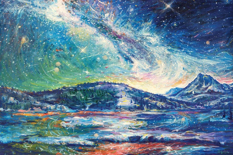 Winter's Paradise by Jeff Johnson wall art