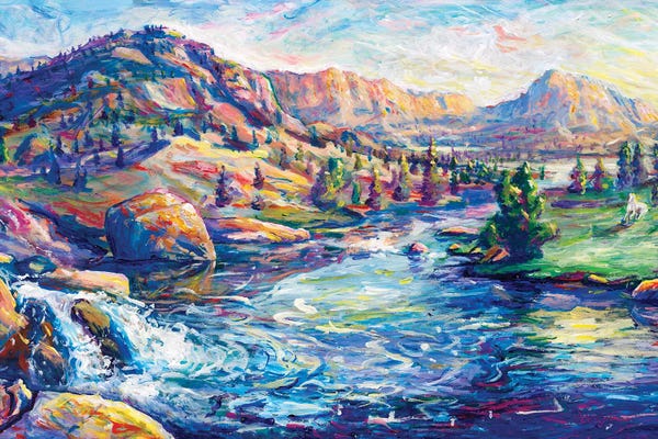 Rocky Mountains: Golden Courage by Jeff Johnson