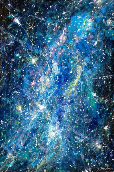 Abstract Expressionism: Love's Dance by Jeff Johnson