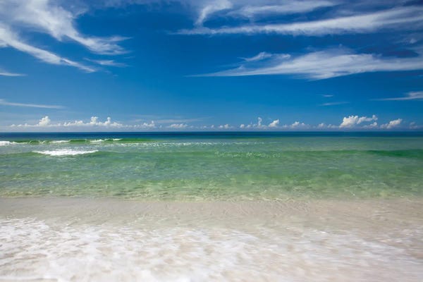 Janet Fikar: Emerald Coast VIII by Janet Fikar