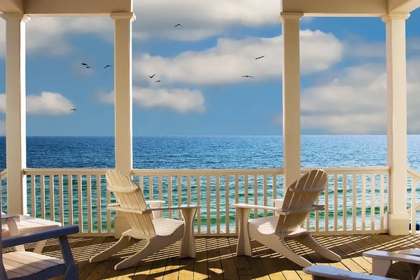 Janet Fikar: Beautiful Seaside by Janet Fikar