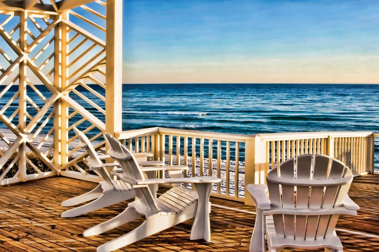 Come Sit Awhile by Janet Fikar wall art