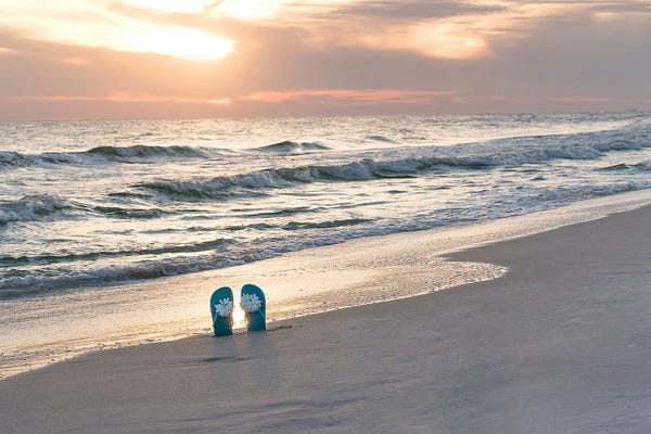 Janet Fikar: Emerald Coast X by Janet Fikar
