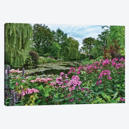 Giverny Gardens I Canvas Print #JFK136} by Janet Fikar Canvas Print