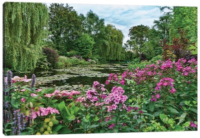 Giverny Gardens I Canvas Art Print - Janet Fikar