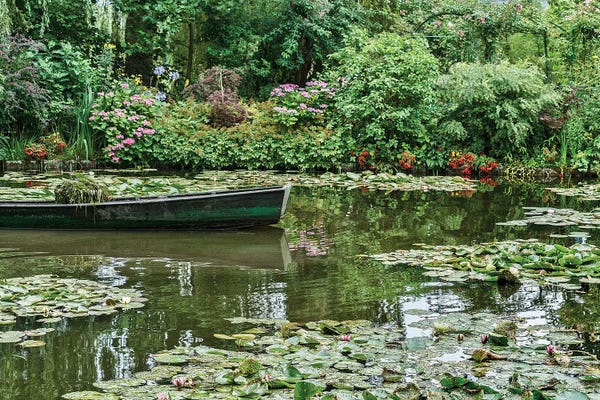 Ponds: Giverny Gardens II by Janet Fikar