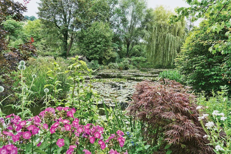 Giverny Gardens III by Janet Fikar wall art