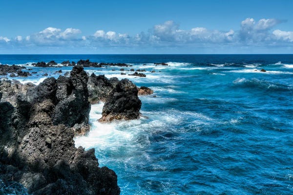 Janet Fikar: Hawaiian Lava Rocks II by Janet Fikar
