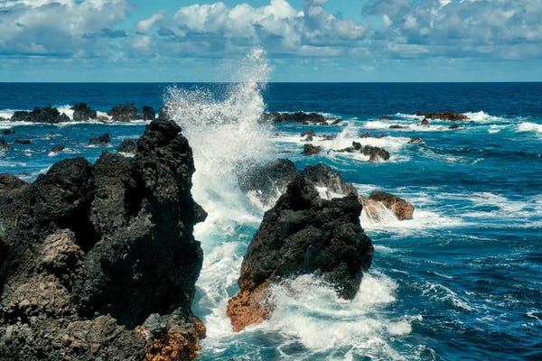 Janet Fikar: Hawaiian Lava Rocks III by Janet Fikar