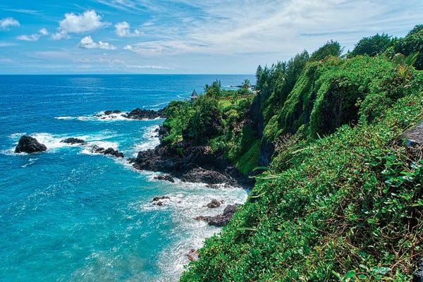Janet Fikar: Hawaiian Coastline by Janet Fikar