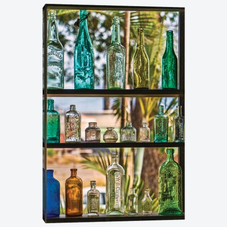 Bottle Collection Canvas Print #JFK151} by Janet Fikar Canvas Artwork