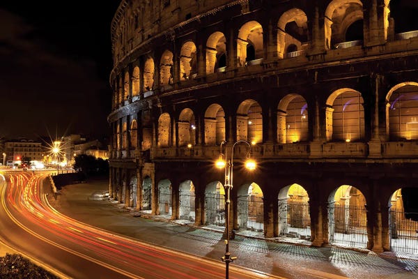 Ancient Ruins: Roman Coliseum II by Janet Fikar