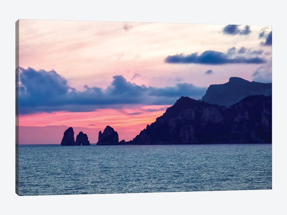 Isle Of Capri by Janet Fikar 1-piece Canvas Art Print