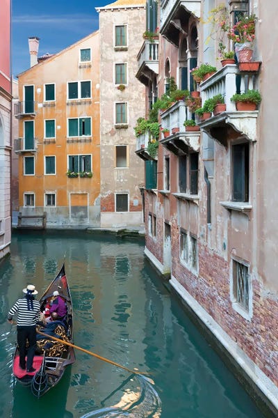 Janet Fikar: Venice Canal II by Janet Fikar