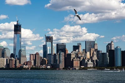 New York Minute by Janet Fikar canvas print