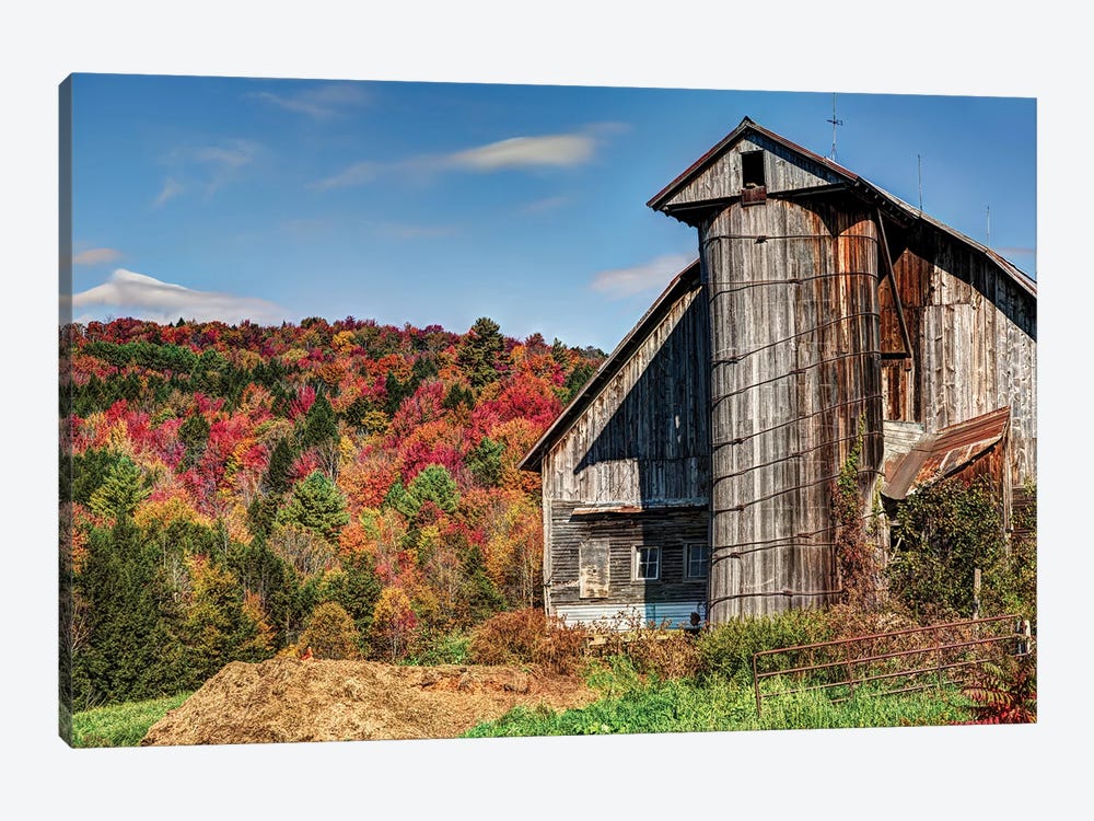 Vermont Country Living by Janet Fikar 1-piece Canvas Print