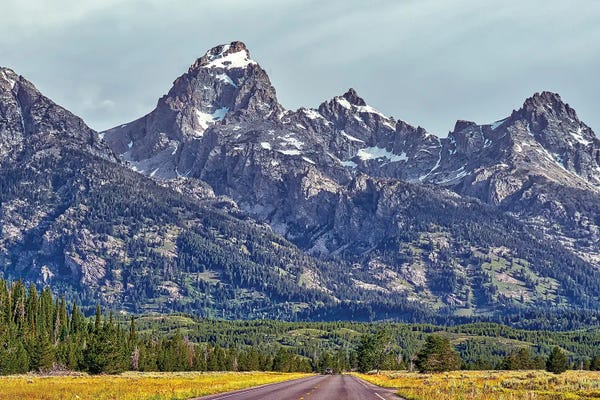 Janet Fikar: Majestic Grand Tetons by Janet Fikar