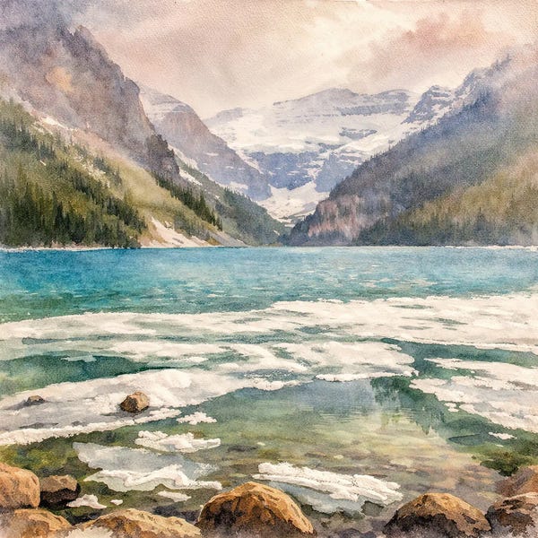 Janet Fikar: Lake Louise by Janet Fikar