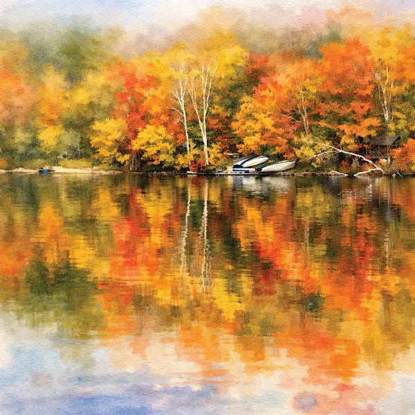 Janet Fikar: Fall Reflection by Janet Fikar