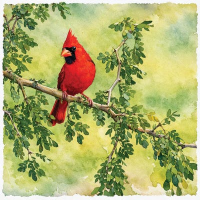 Canvas Print: Beautiful Cardinal by Janet Fikar - thumbnail