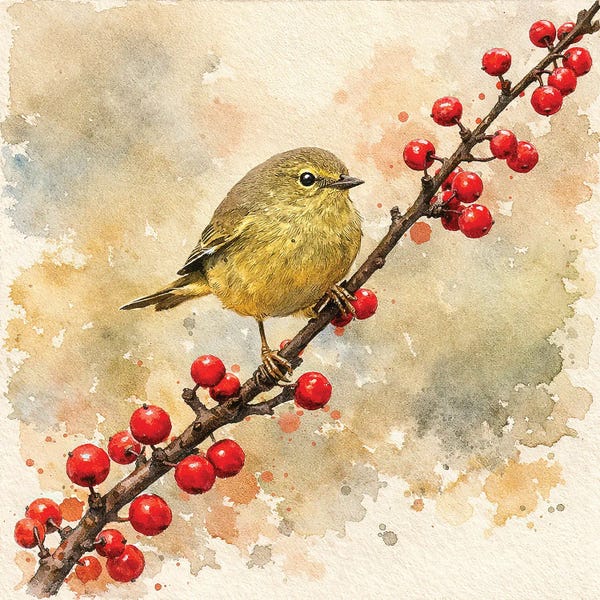 Janet Fikar: Warbler by Janet Fikar