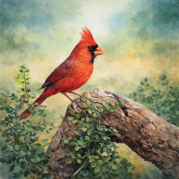 Janet Fikar: Cardinal by Janet Fikar
