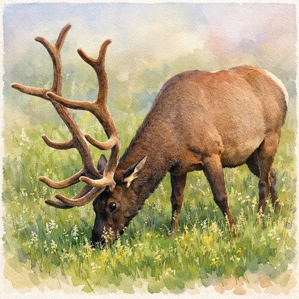 Janet Fikar: Morning Graze by Janet Fikar