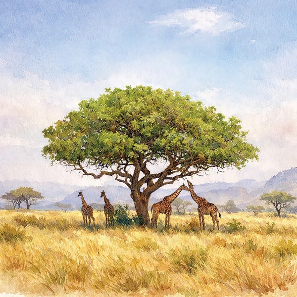 Janet Fikar: Giraffe Hot Spot by Janet Fikar