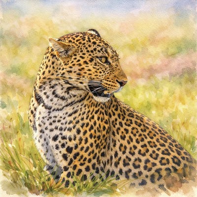 Canvas Print: Leopard Spots by Janet Fikar - thumbnail