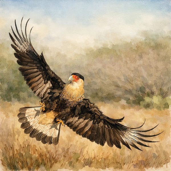 Janet Fikar: Cara Cara In Flight by Janet Fikar