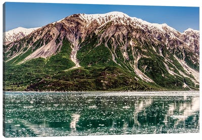 Alaskan Ice Canvas Art Print - Glacier & Iceberg Art