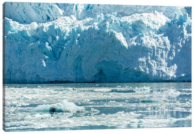 Hubbard Glacier Canvas Art Print - Glacier & Iceberg Art