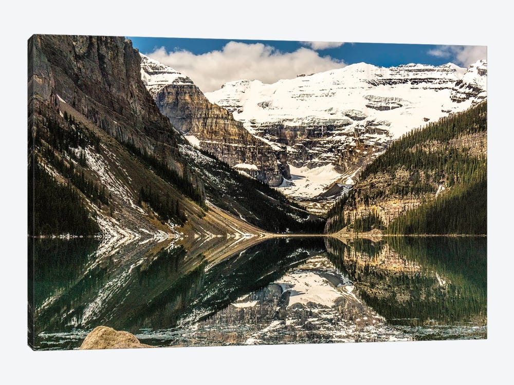 Lake Louise I by Janet Fikar 1-piece Canvas Print