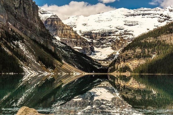 Alaska: Lake Louise I by Janet Fikar