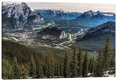 Canadian Rockies Canvas Art Print - Janet Fikar