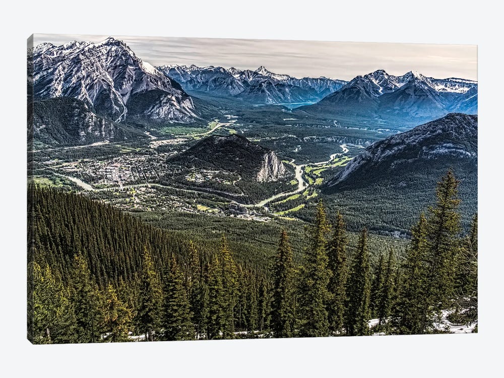 Canadian Rockies by Janet Fikar 1-piece Canvas Print