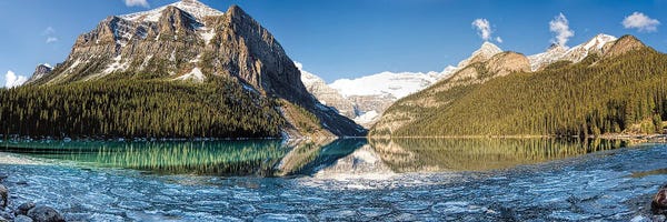 Alaska: Lake Louise Thaw by Janet Fikar