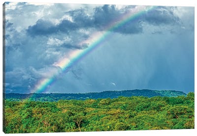 Rainbow Over Panama II Canvas Art Print - Janet Fikar