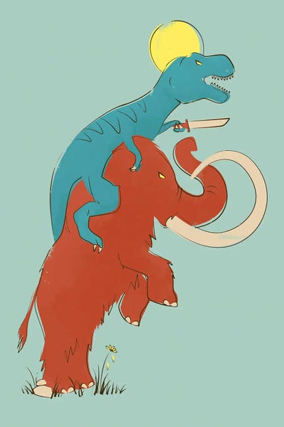 Mammoths: Charge! by Jay Fleck