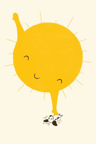 Kids Inspirational Art: Belly Rub by Jay Fleck