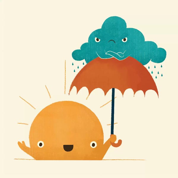 Kids Ocean Life Art: Lighten Up by Jay Fleck