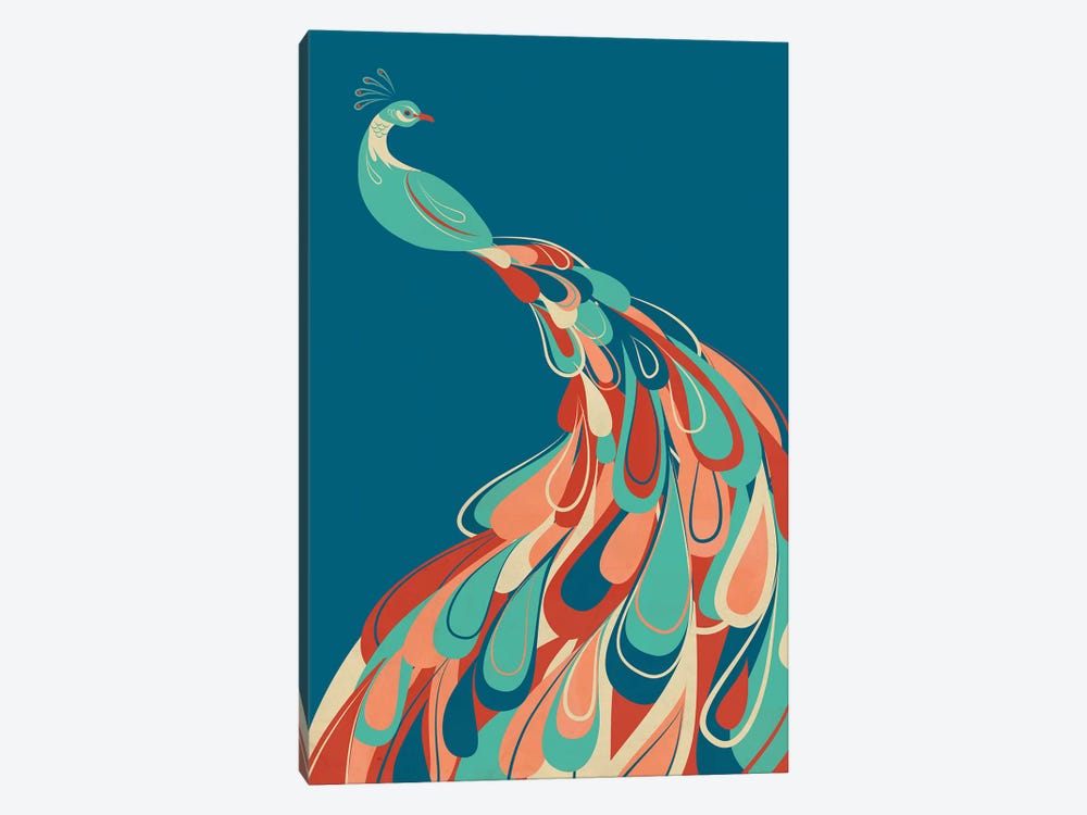 Peacock by Jay Fleck 1-piece Art Print