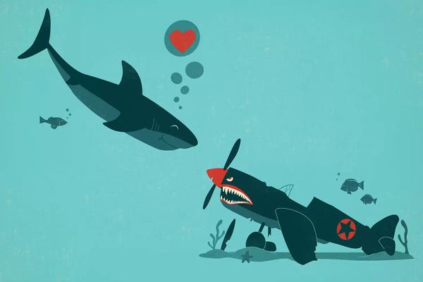 Kids Ocean Life Art: Sea Of Love by Jay Fleck