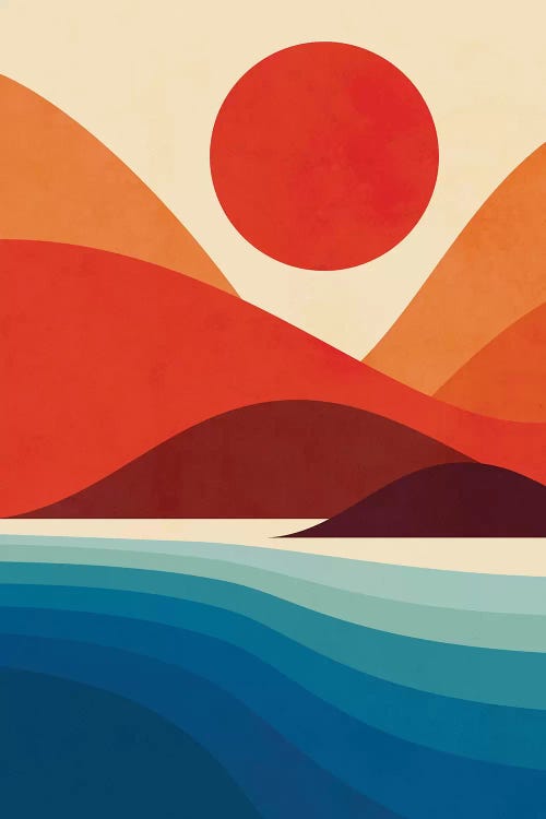 Seaside by Jay Fleck wall art