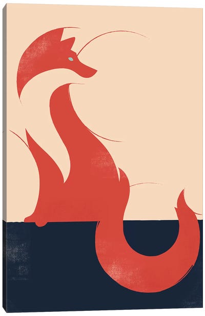 The Fox Canvas Art Print - Jay Fleck