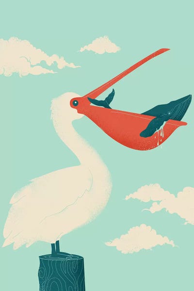 Kids Ocean Life Art: Big Catch by Jay Fleck