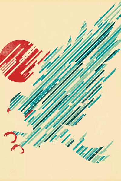 Descent by Jay Fleck framed wall art